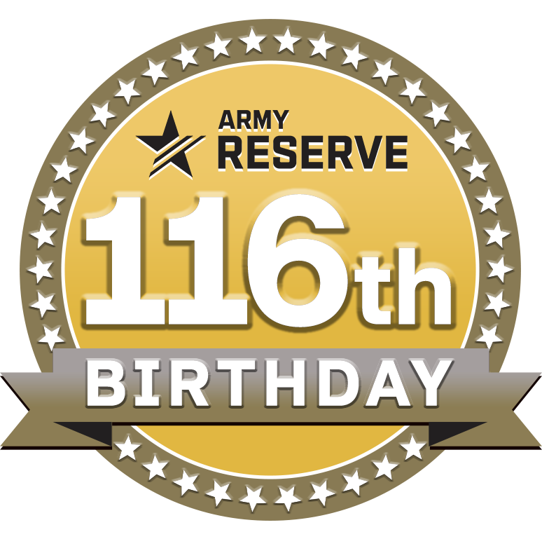USAR 116th Birthday Logo